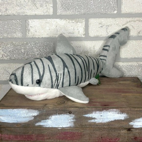 plush tiger shark